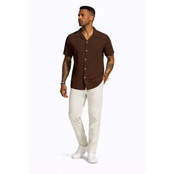 Men Comfortable Casual Button Shirt