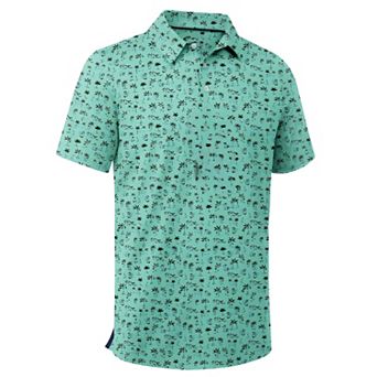 Men Short Sleeve Athletic Polo