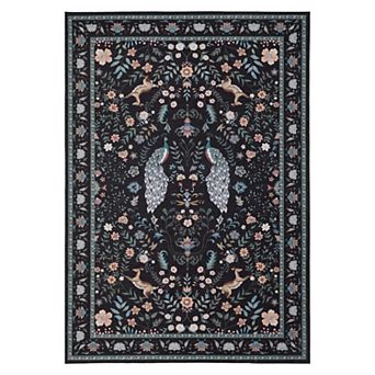 Farmhouse Washable Non Slip Rugs Animal Print Soft Non-Shedding Stain Resistant Indoor Carpet