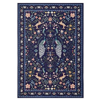 Farmhouse Washable Non Slip Rugs Animal Print Soft Non-Shedding Stain Resistant Indoor Carpet