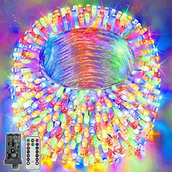Ollny 1000 LED 382ft Multicolor Christmas Lights