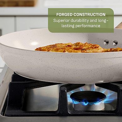 6 Qt Revive Ceramic Nonstick Saute Pan With Lid Oven Safe Stay-cool Handle