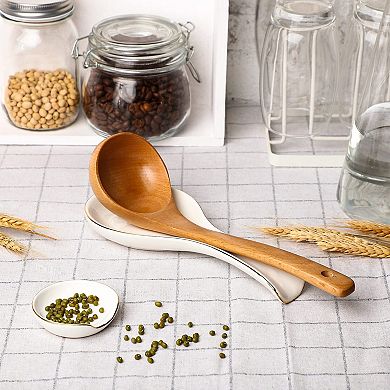 Ceramic Spoon Rest Stovetop Spoon Holder