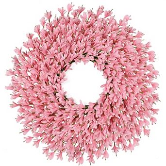 26" Spring Artificial Wreath Easter Spring Home Decor