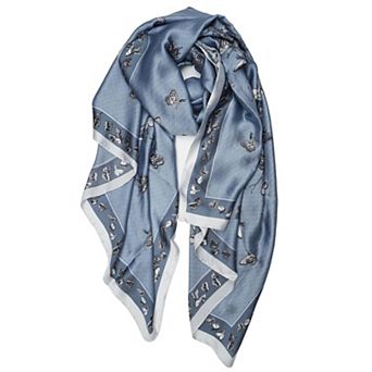 Silk Feeling Long Scarf Lightweight Sunscreen Shawl Wrap Women