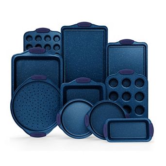 10 pc Nonstick Carbon Steel Bakeware Stackable, Oven & Dishwasher Safe