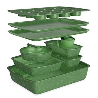 10 pc Nonstick Carbon Steel Bakeware Stackable, Oven & Dishwasher Safe