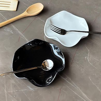 5.3" Spoon Rest Ceramic for Counter Housewarming Gifts