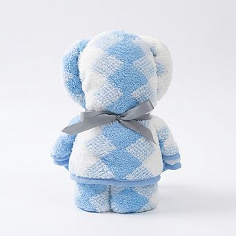 Bear Shaped Hand Towel 29 Inch Soft Plush Bathroom Towel Gift Ready Design