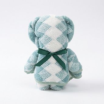 Bear Shaped Hand Towel 29 Inch Soft Plush Bathroom Towel Gift Ready Design