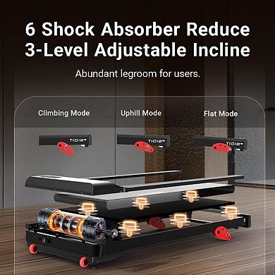 HARISON Treadmill with Incline and Bluetooth for Home, 3.0HP Running Machine(HRK-T101S)