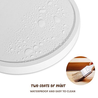 Round Riser Decorative Tray Counter Organizer