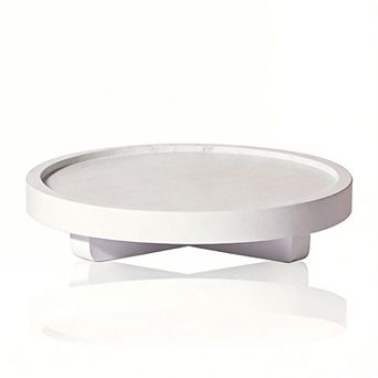 Round Riser Decorative Tray Counter Organizer