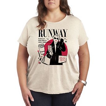 Plus Size The Devil Wears Prada Runway Miranda Priestly Graphic Tee