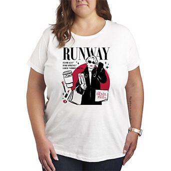 Plus Size The Devil Wears Prada Runway Miranda Priestly Graphic Tee