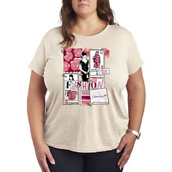 Plus Size The Devil Wears Prada Fashion Sketchbook Graphic Tee