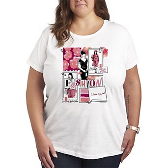 Plus Size The Devil Wears Prada Fashion Sketchbook Graphic Tee