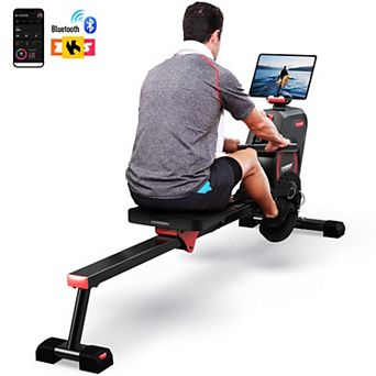 HARISON Magnetic Rowing Machines for Home, with 350 lbs Capacity and App Supported(HRK-W10)