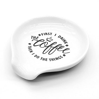 Funny Coffee Spoon Rest Ceramic Spoon Holder