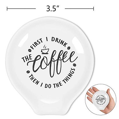 Funny Coffee Spoon Rest Ceramic Spoon Holder
