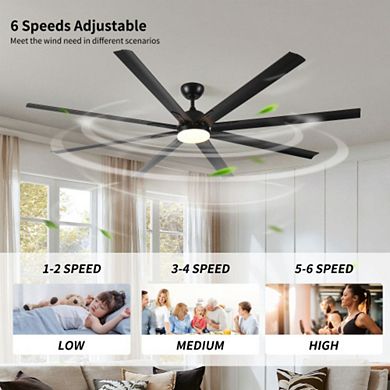84-Inch Super Large Ceiling Fan