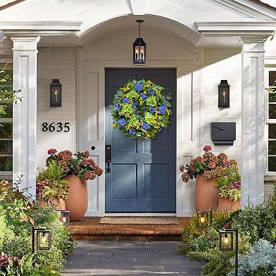 24" Spring Artificial Wreath Home Decor