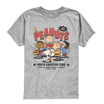 Boys 8-20 Peanuts North American Tour Graphic Tee