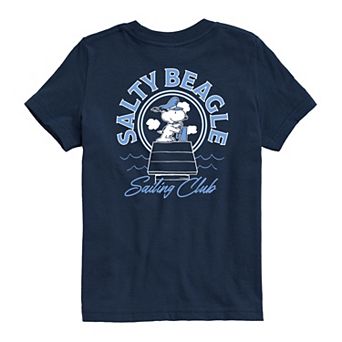 Boys 8-20 Peanuts Salty Beagle Sailing Club Graphic Tee