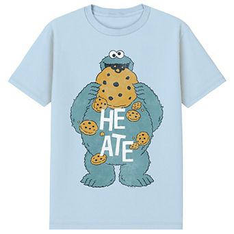 Men's Sesame Street Cookie Monster He Ate Graphic Tee