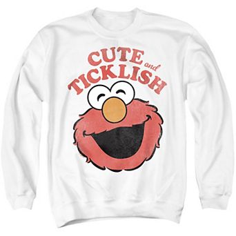 Men's Elmo Cute & Ticklish Graphic Sweatshirt