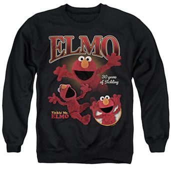 Men's Elmo Collage Graphic Sweatshirt