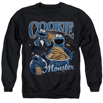 Men's Cookie Monster Graphic Sweatshirt