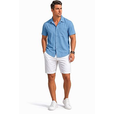 Men Textured Casual Beach Shirt