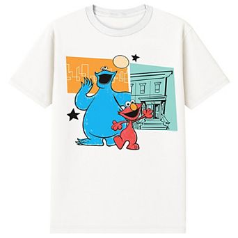 Men's Sesame Street Beats Cookie Monster & Elmo Graphic Tee