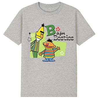 Men's B Is For Besties Bert & Ernie Graphic Tee