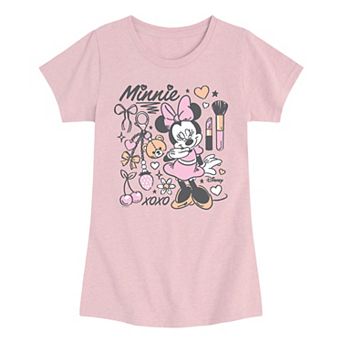 Girls 7-16 Disney's Minnie Mouse Cute Accessories Graphic Tee