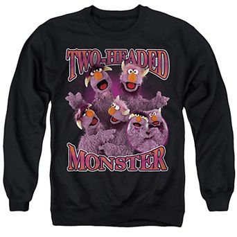 Men's Sesame Street Two-Headed Monster Graphic Sweatshirt