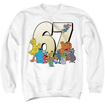 Men's Sesame Street Group 67 Icon Graphic Sweatshirt