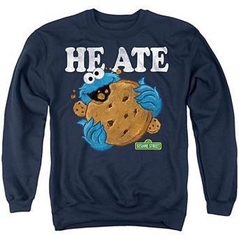 Men's Sesame Street Cookie Monster Graphic Sweatshirt