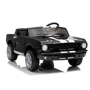 ANIXOL 24V Licensed Shelby GT350 LED Ride-On Car for Kids 2 Seater with Remote Control