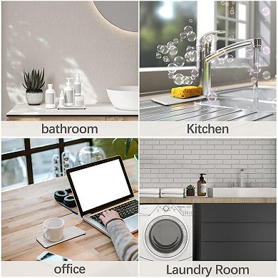 Water Absorbing Stone Tray Kitchen Counter 2pc