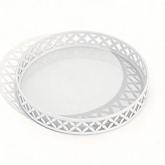 11" Vanity Tray Bathroom Counter Decorative Tray