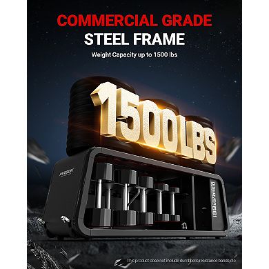 HARISON Adjustable Weight Bench for Home Gym, Heavy-Duty 1500 lbs Capacity (HRK-661)