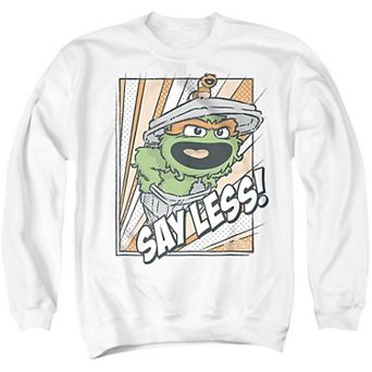 Men's Sesame Oscar Graphic Sweatshirt