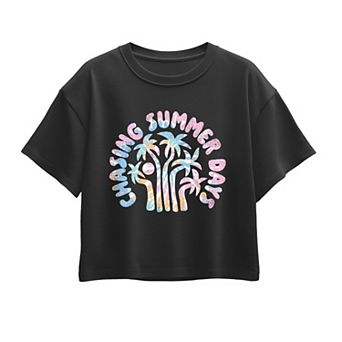 Girls 7-16 Chasing Summer Days Boxy Tee