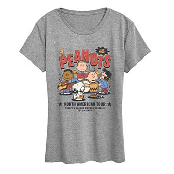 Women's Peanuts North American Tour Graphic Tee