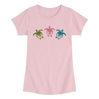 Girls 7-16 Sea Turtles Graphic Tee