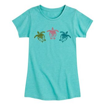 Girls 7-16 Sea Turtles Graphic Tee