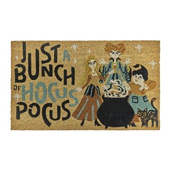 Disney's Hocus Pocus Halloween Coir Doormat 18" x 30"