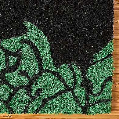 Peanuts Snoopy Jack O' Lantern Coir Doormat 18" x 30"
